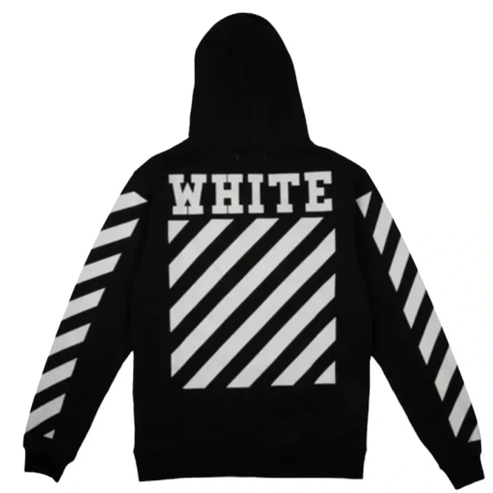 🎉HP🎉Off White Caravagio Diag Arrows Long sleeve Zipper  Hoodie Sz XS - Picture 15 of 15